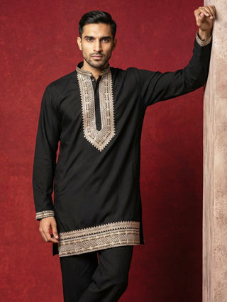 Japanese Fabric Embroidered Kurta for Men