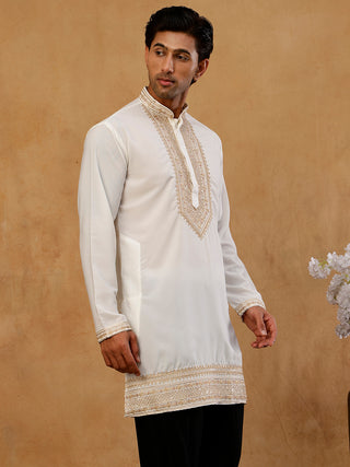Japanese Fabric Embroidered Kurta for Men