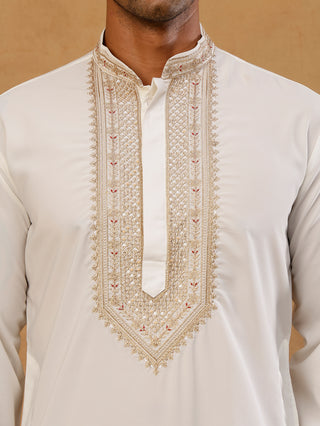 Japanese Fabric Embroidered Kurta for Men