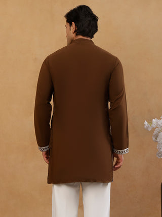 Men's Japanese Fabric Embroidered Kurta
