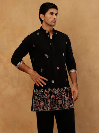 Japanese Fabric Embroidered Kurta