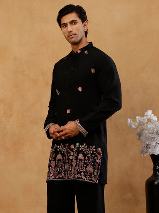 Japanese Fabric Embroidered Kurta
