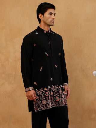 Japanese Fabric Embroidered Kurta