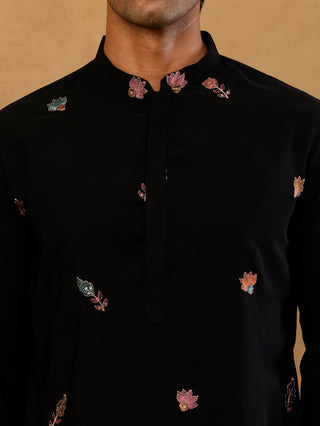 Japanese Fabric Embroidered Kurta