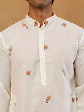 Japanese Fabric Embroidered Kurta
