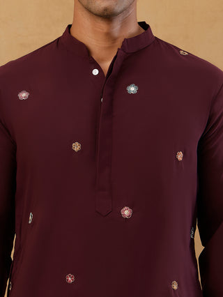 Japanese Fabric Embroidered Kurta