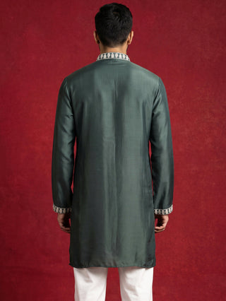Japanese Fabric Designer Embroidered Kurta