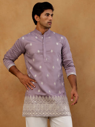Floral Embroidered Kurta for Men