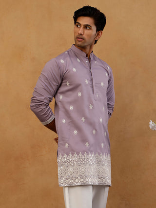 Floral Embroidered Kurta for Men