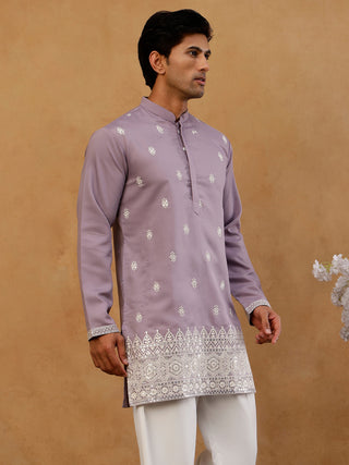 Floral Embroidered Kurta for Men