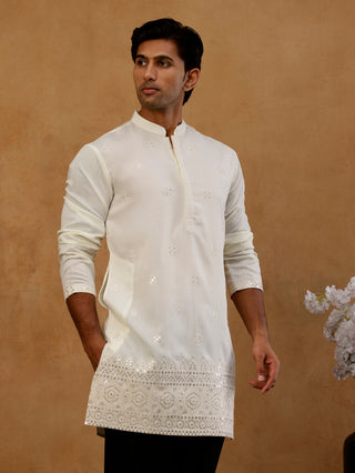 Floral Embroidered Kurta for Men