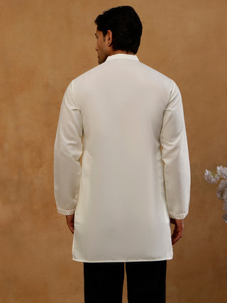 Floral Embroidered Kurta for Men