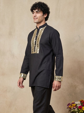 Mirror Work Designer Short Kurta