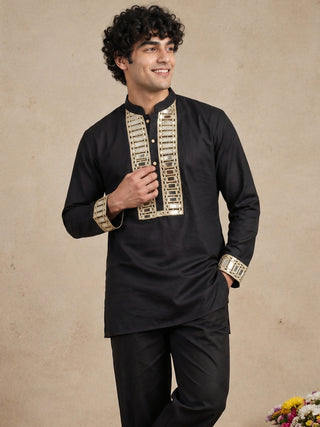 Mirror Work Designer Short Kurta