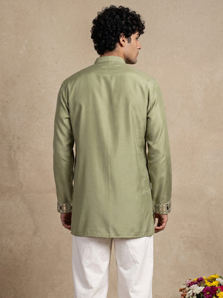 Mirror Work Designer Short Kurta