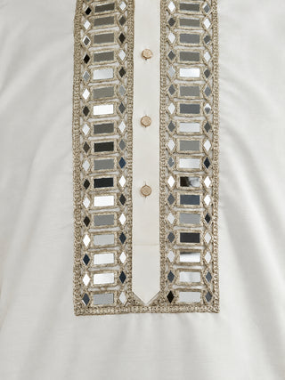 Mirror Work Designer Short Kurta