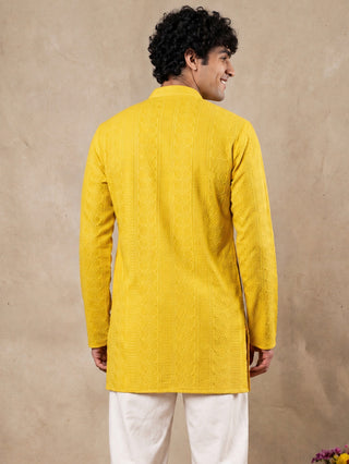 Rayon Embroidered Short Kurta