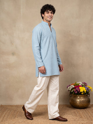 Rayon Embroidered Short Kurta