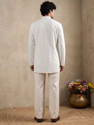 Rayon Embroidered Short Kurta