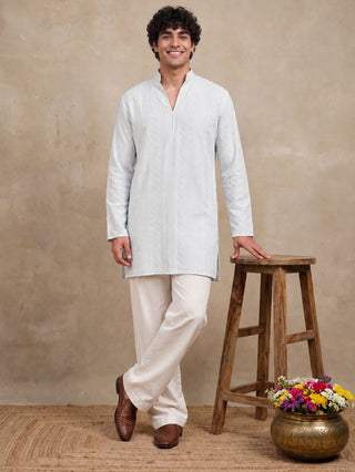 Rayon Embroidered Short Kurta