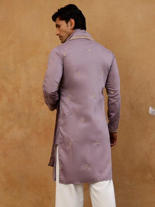 Men’s Festive Embroidered Kurta & Dupatta