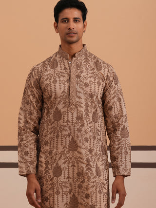 Men’s Ethnic Embroidered Kurta Pyjama