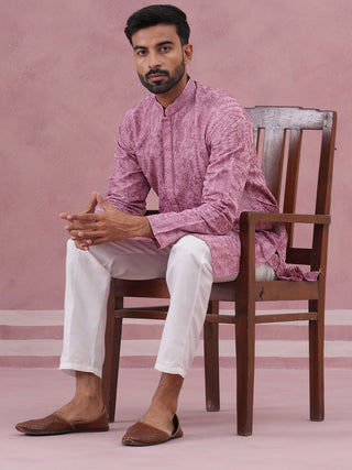 Men’s Ethnic Embroidered Kurta Pyjama