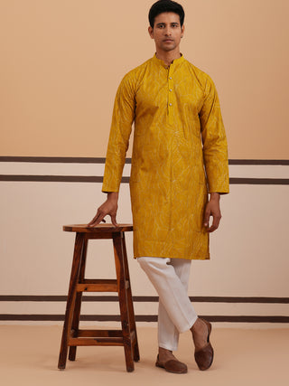 Silk Blend Embroidered & Sequinned Kurta Pyjama Set