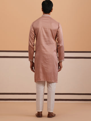 Heavy Floral Thread Work Kurta Set