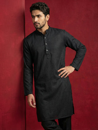 Embroidered Kurta Pyjama Set for Men