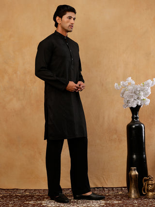 Viscose Rayon Embroidered Kurta with Korean Pants
