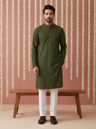 Embroidered Kurta Pyjama Set for Men