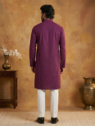 Embroidered Kurta Pyjama Set for Men