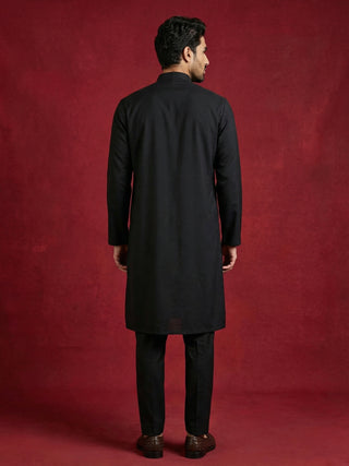 Japanese Imported Fabric Embroidered Kurta Set