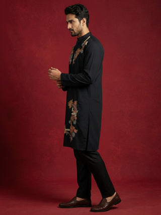 Japanese Imported Fabric Embroidered Kurta Set