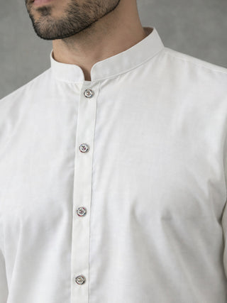 Men’s Traditional Silk Blend Kurta Set