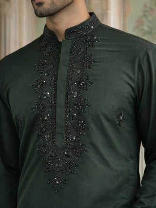 Japanese Embroidered Festive Kurta Set for Men