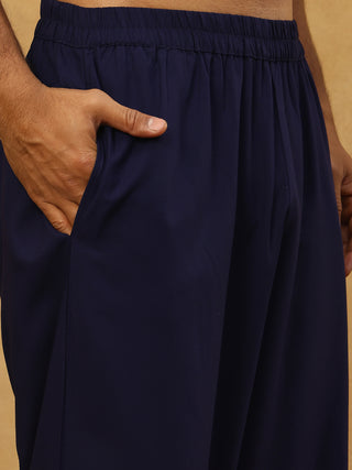 Men’s Ethnic Viscose Rayon Kurta Set with Front Placket