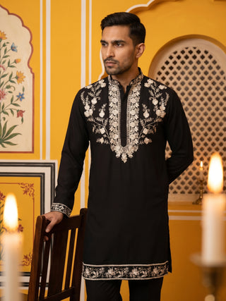 Premium Imported Japanese Embroidered Kurta Set