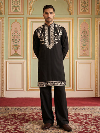 Premium Imported Japanese Embroidered Kurta Set