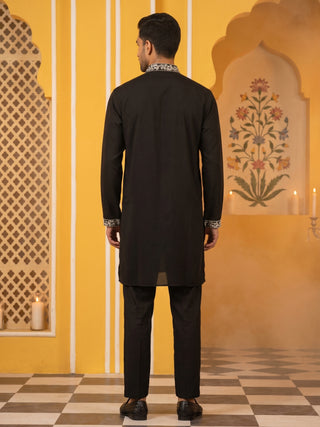 Premium Imported Japanese Embroidered Kurta Set