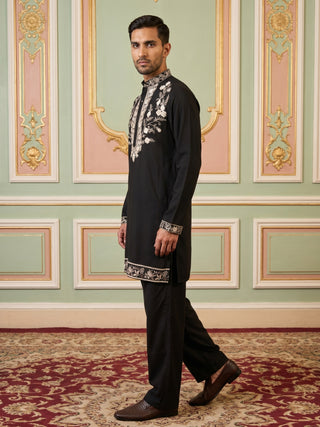 Premium Imported Japanese Embroidered Kurta Set