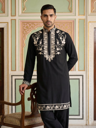 Premium Imported Japanese Embroidered Kurta Set