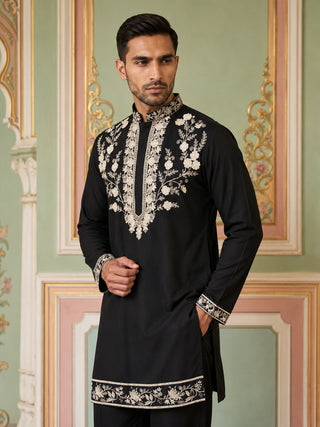 Premium Imported Japanese Embroidered Kurta Set