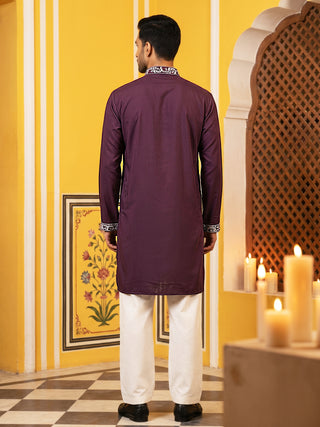Premium Imported Japanese Embroidered Kurta Set