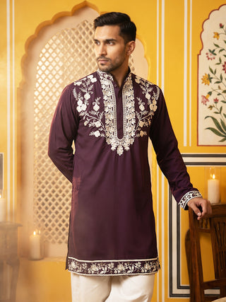 Premium Imported Japanese Embroidered Kurta Set