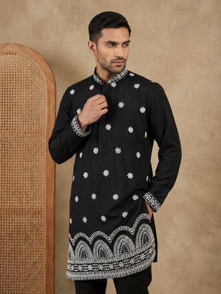 Imported Japanese Embroidered Kurta Set