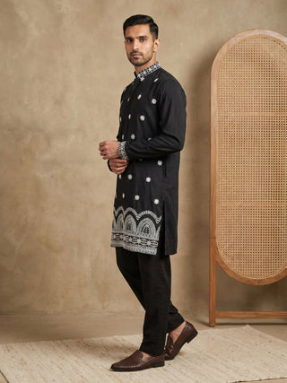 Imported Japanese Embroidered Kurta Set
