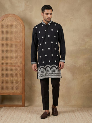 Imported Japanese Embroidered Kurta Set