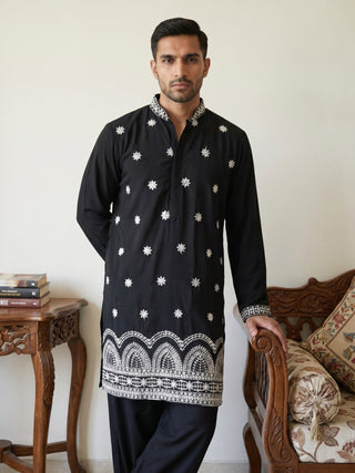 Imported Japanese Embroidered Kurta Set